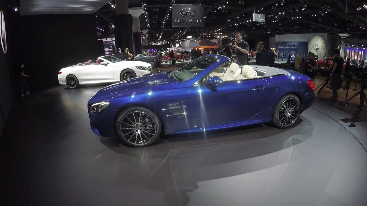 Mercedes Benz SL convertible