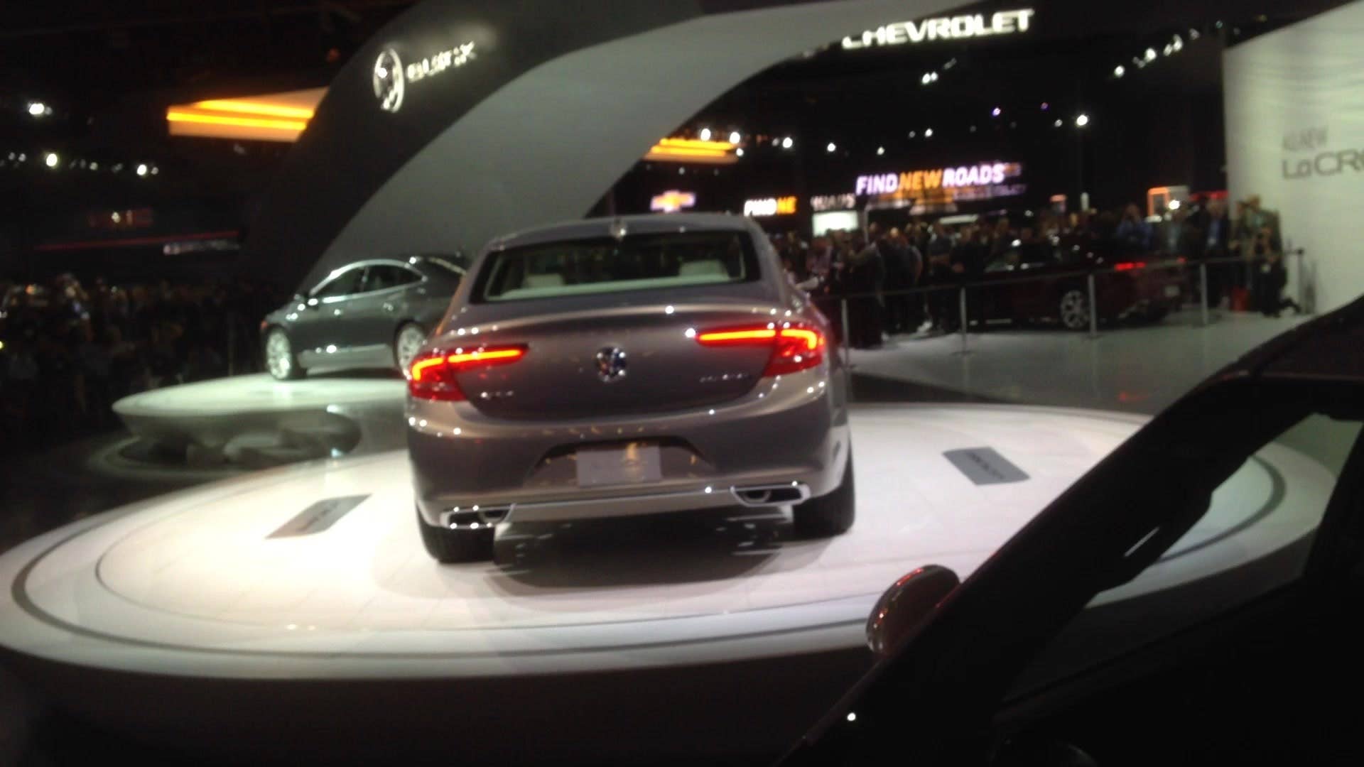 Greg Migliore takes you to the front row of the reveal of the 2017 Buick LaCrosse.