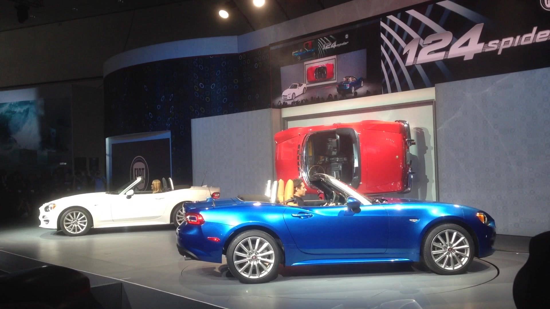 Greg Migliore takes you to the front row of the reveal of the 2017 Fiat 124.
