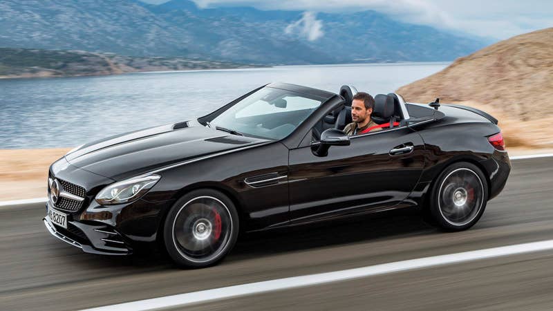Mercedes-AMG SLC 43, obsidianschwarz mettalic Mercedes-AMG SLC 43, obsidian black, mettalic