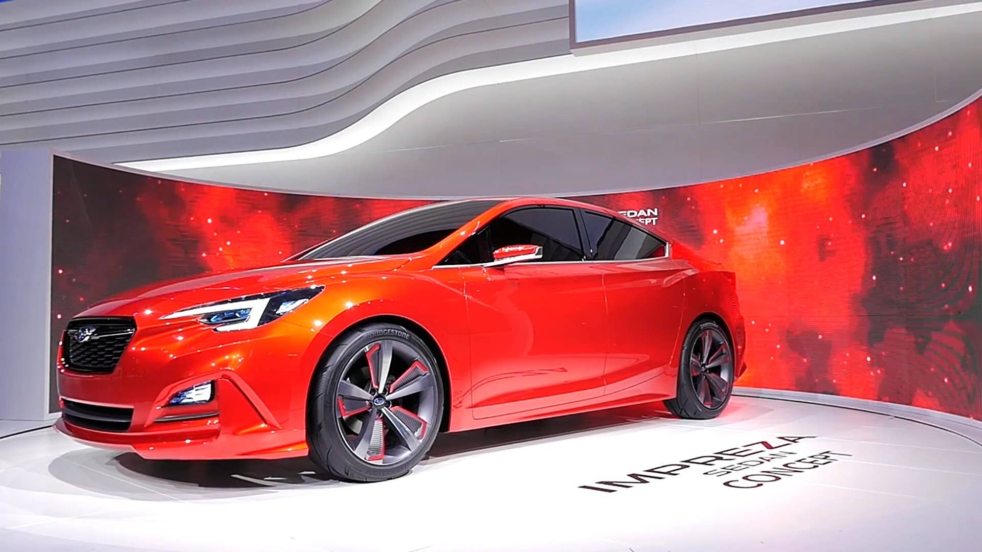 Autoblog brings you views of the Subaru Impreza Sedan Concept from every angle at the 2015 Los Angeles Auto Show.