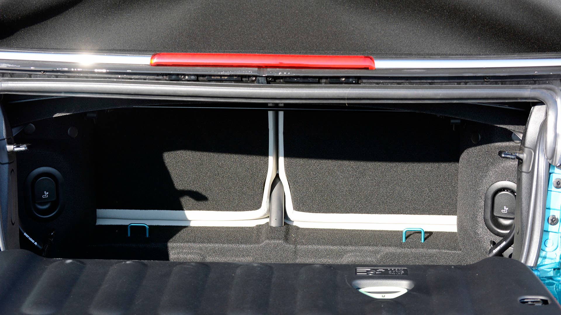2017 Mini Cooper Convertible trunk