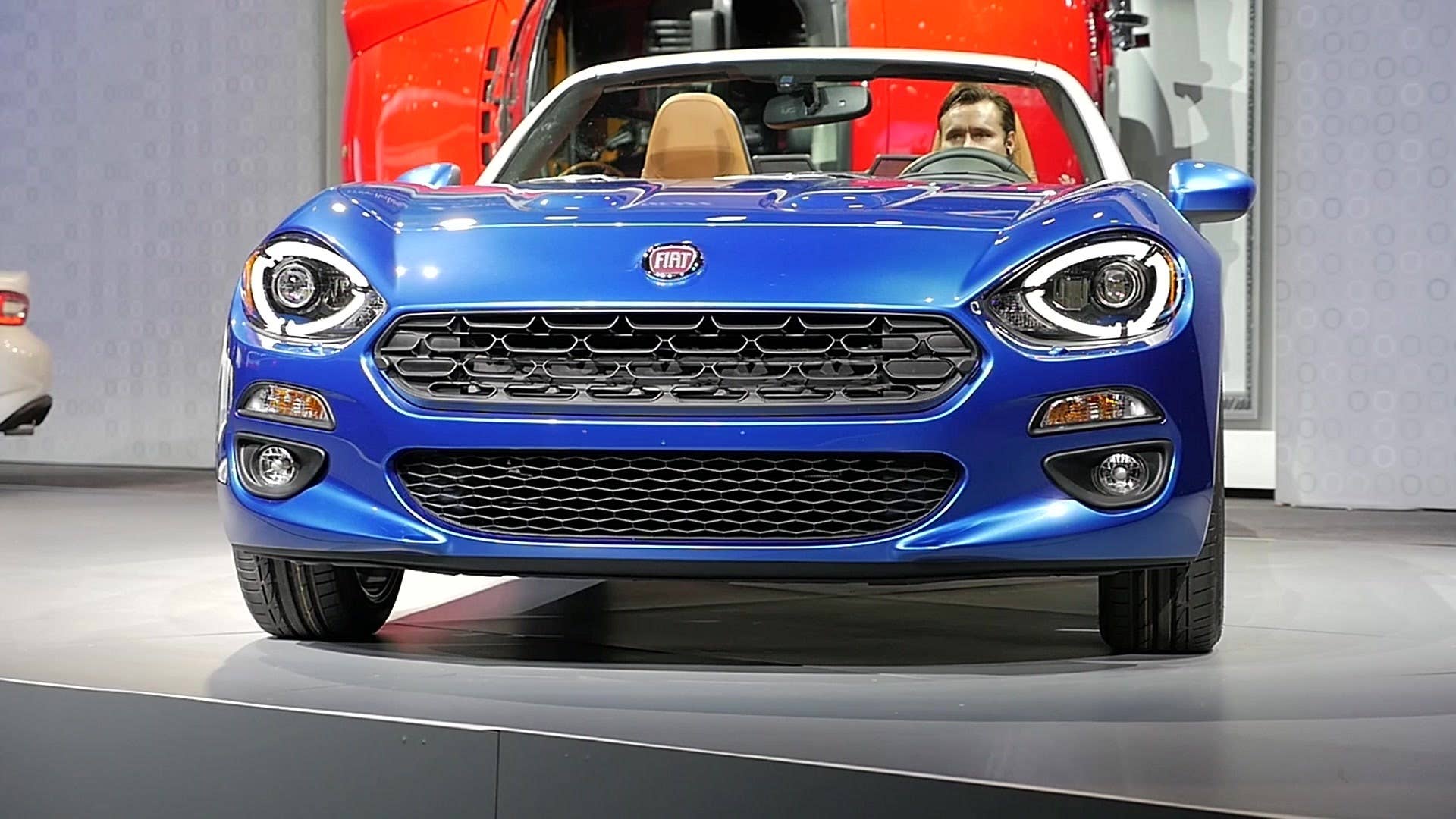 Autoblog brings you views of the 2017 Fiat 124 Spider from every angle at the 2015 Los Angeles Auto Show.