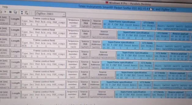 This is what the traffic-control system data looks like as it flows across Cesar Cerrudo's computer. (Photo: YouTube).