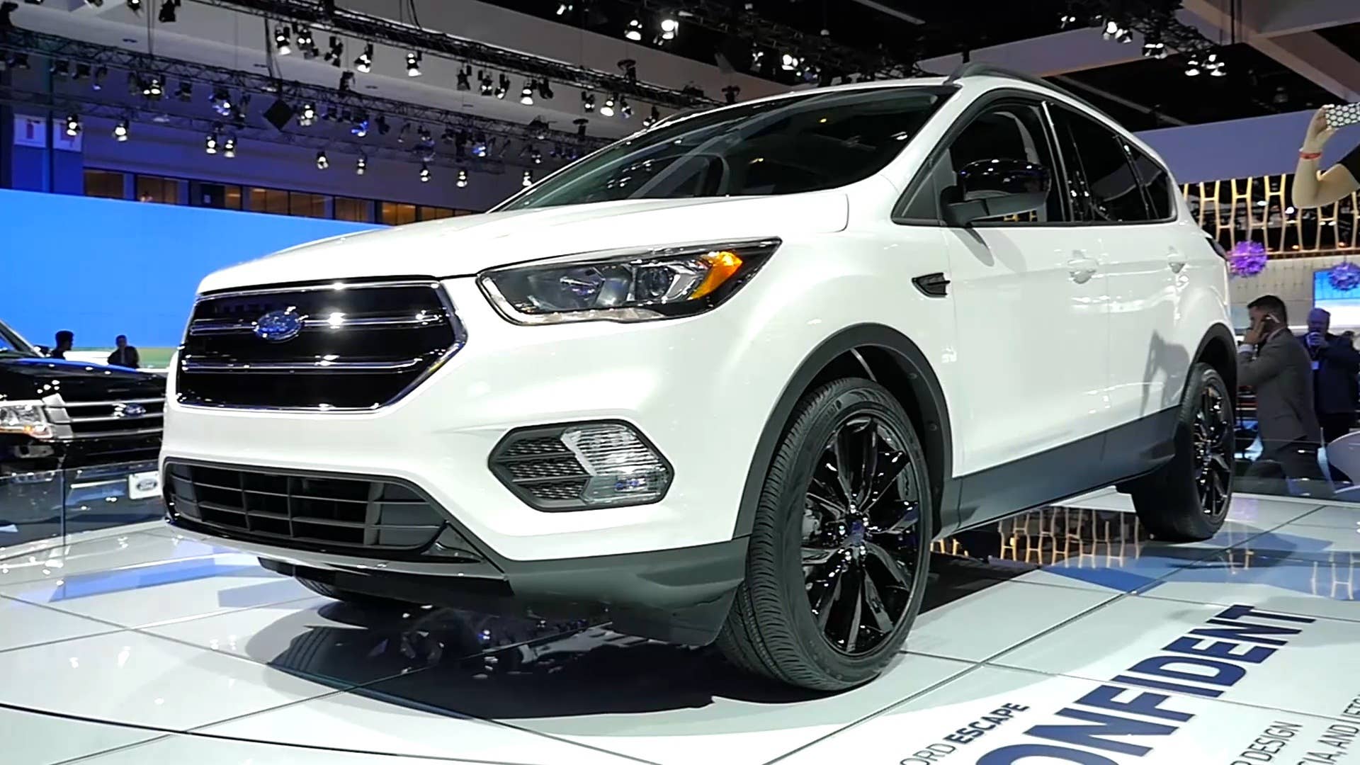 Autoblog brings you views of the 2017 Ford Escape from every angle at the 2015 Los Angeles Auto Show.