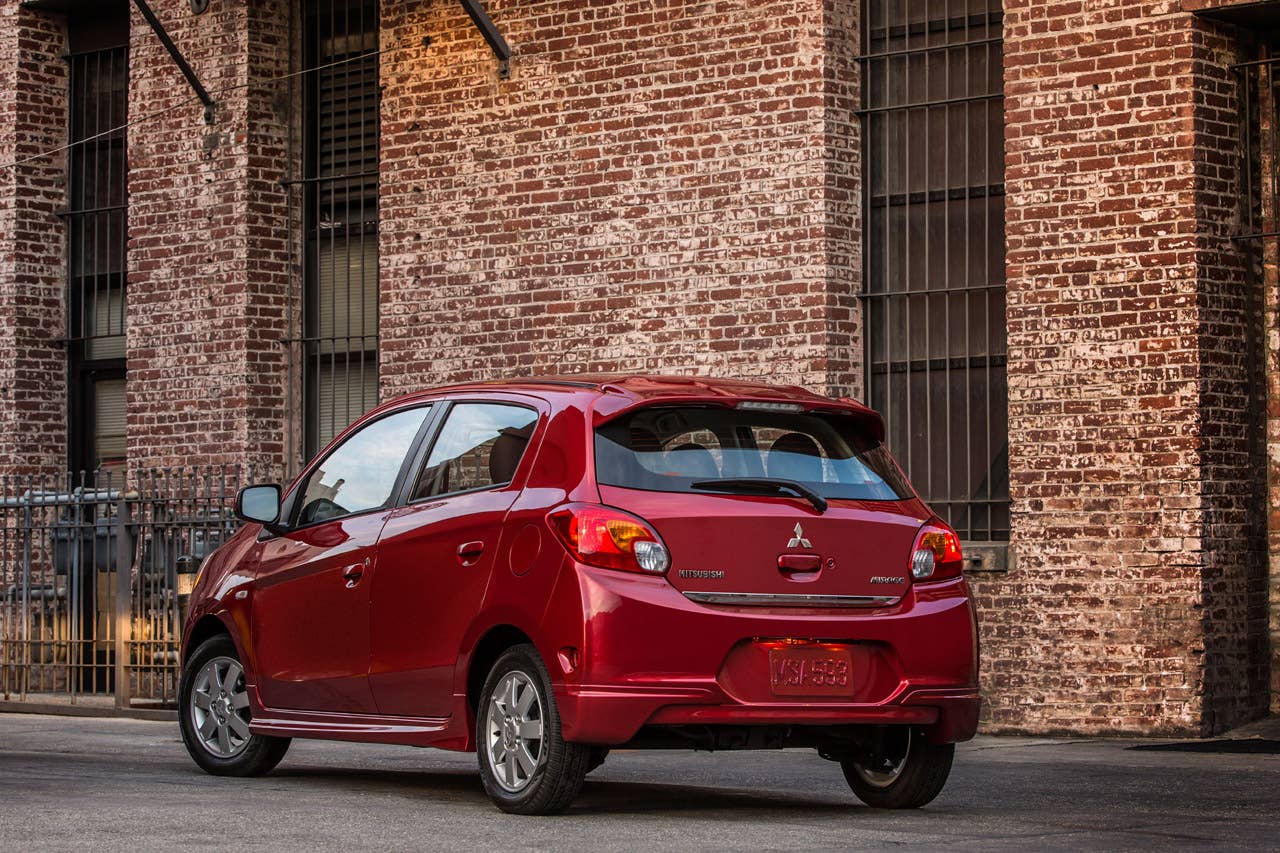 2014 Mitsubishi Mirage ES.