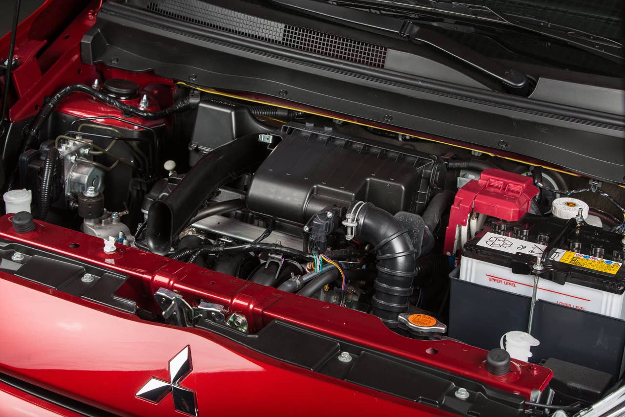 2014 Mitsubishi Mirage ES.