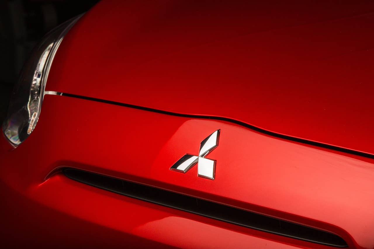 2014 Mitsubishi Mirage ES.