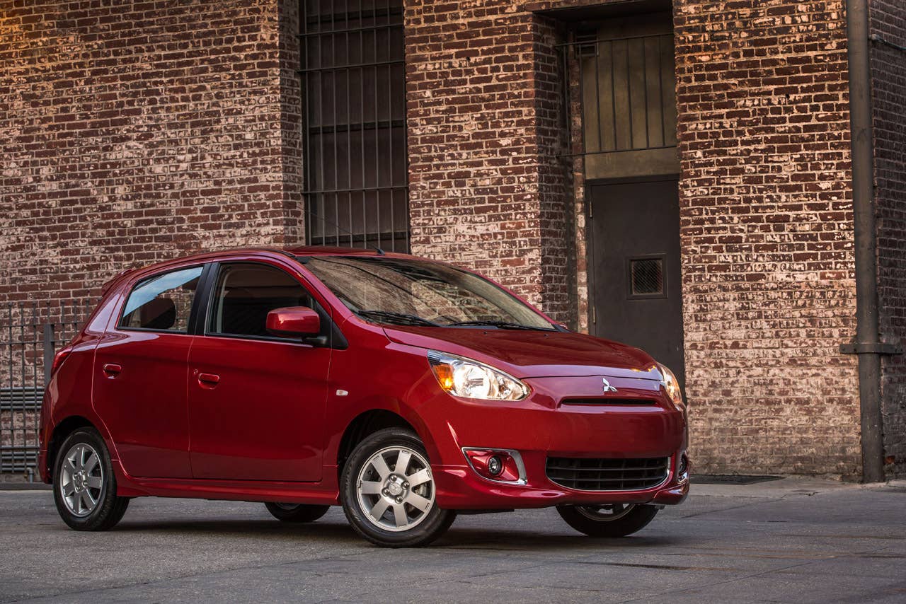 2014 Mitsubishi Mirage ES.