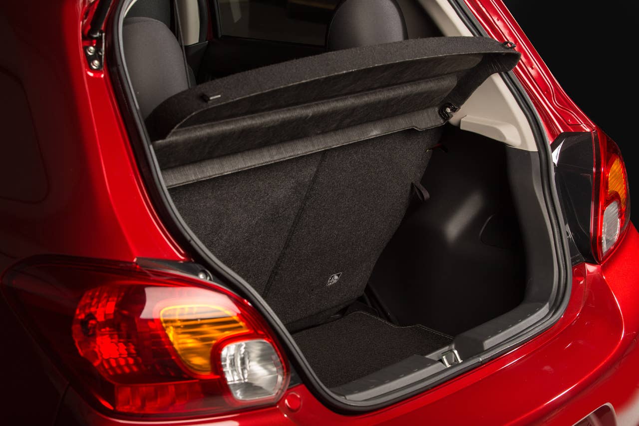 2014 Mitsubishi Mirage ES.