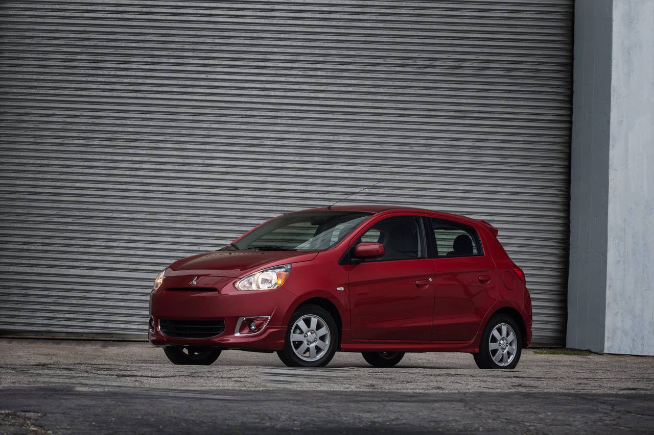2014 Mitsubishi Mirage ES.