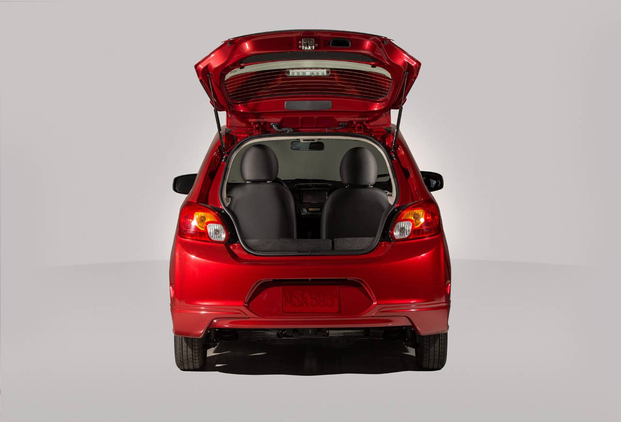 2014 Mitsubishi Mirage ES.