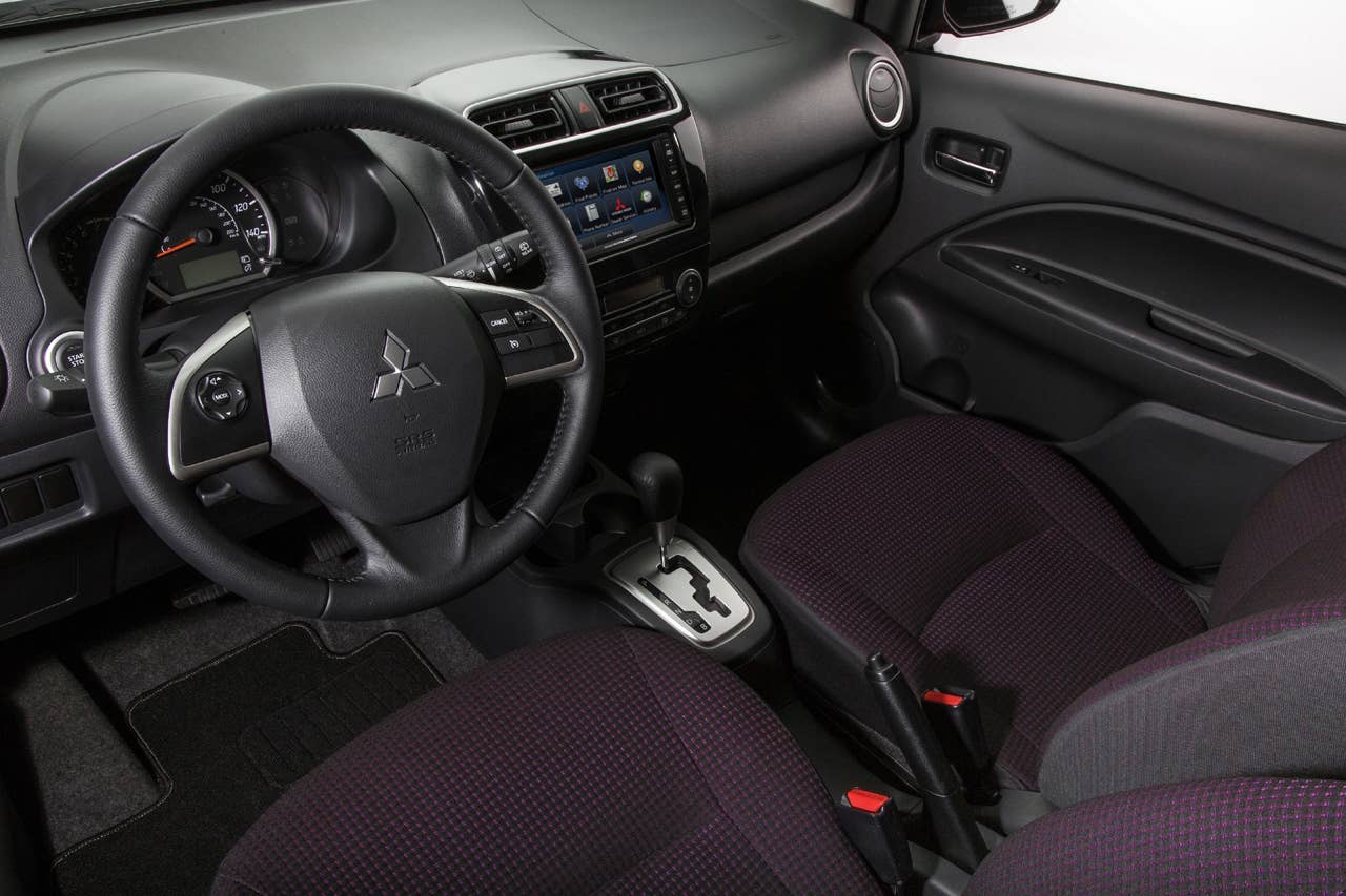 2014 Mitsubishi Mirage ES.