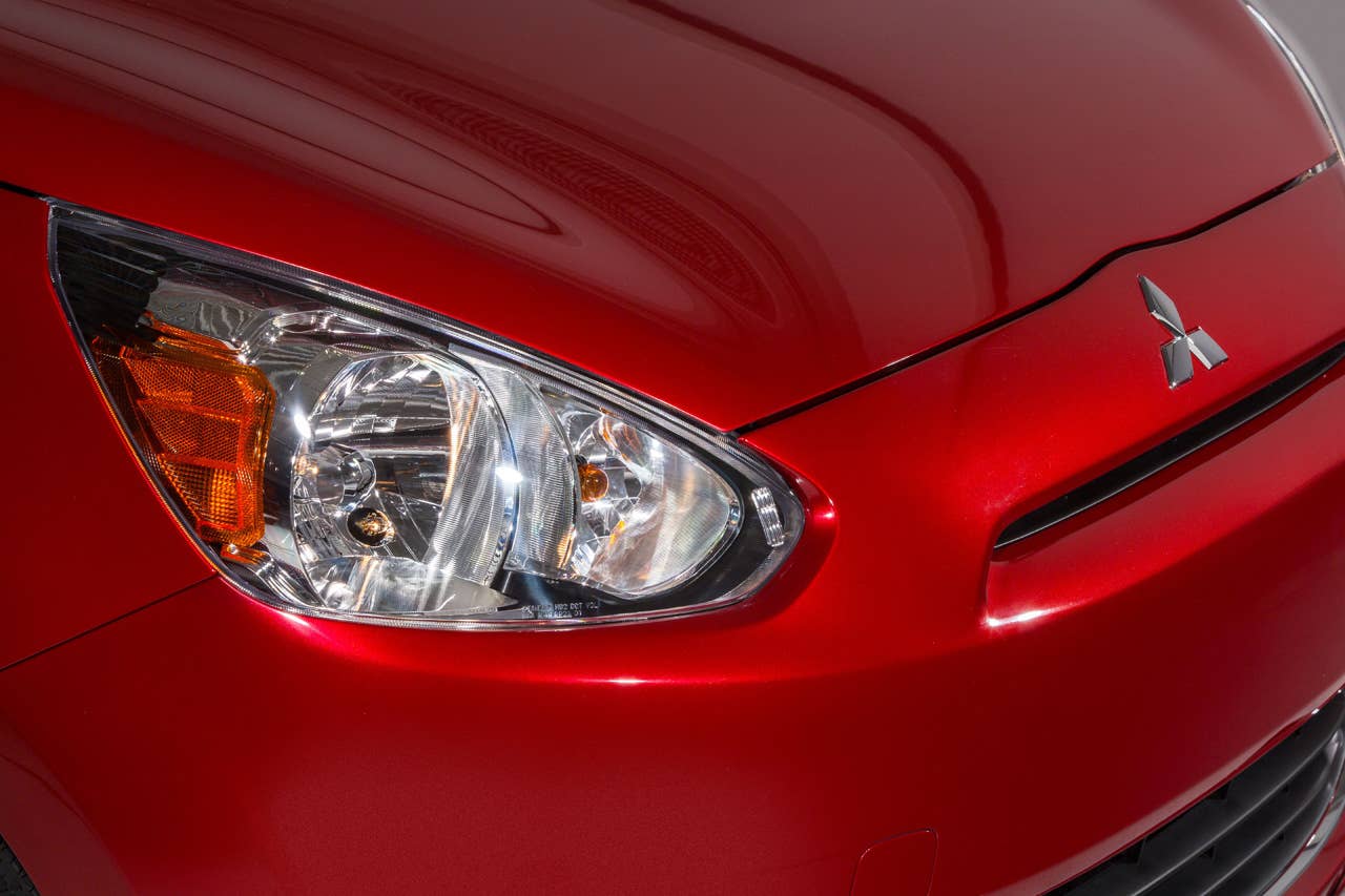 2014 Mitsubishi Mirage ES.