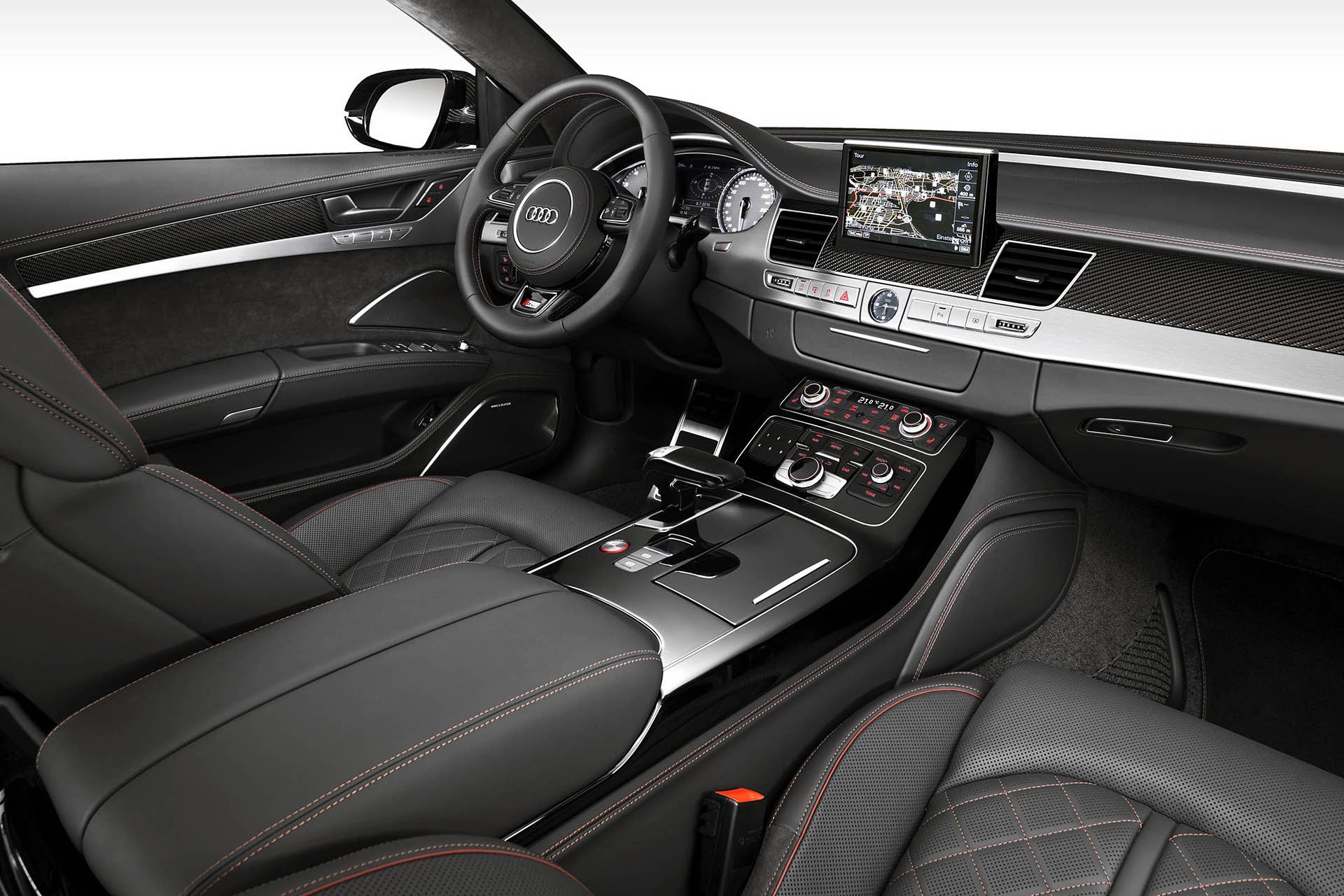 2016 Audi S8 Plus interior