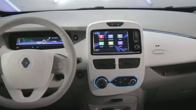 2012 Renault ZOE Car Interior