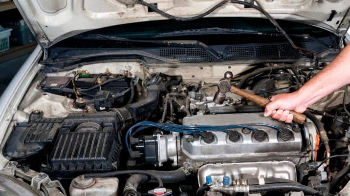 Sometimes you need a hammer to fix a automobile engine