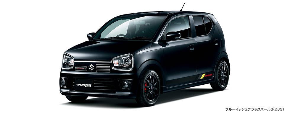 Suzuki Alto Works black