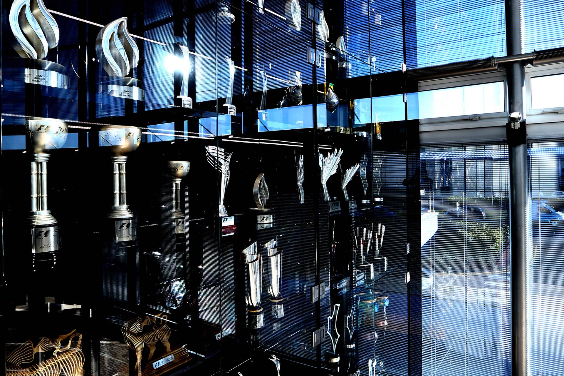 Red Bull Racing F1 trophies