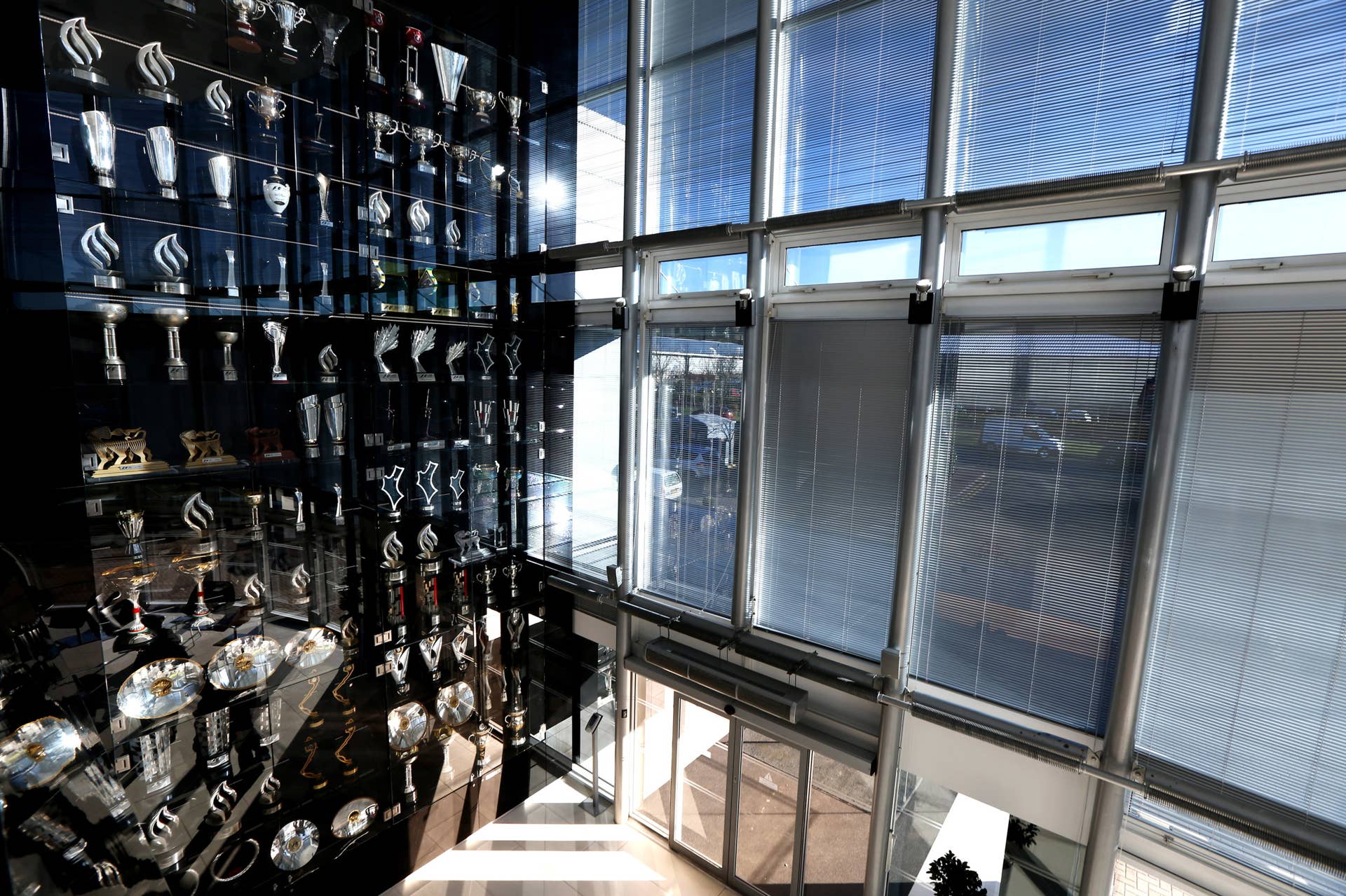 Red Bull F1 trophies