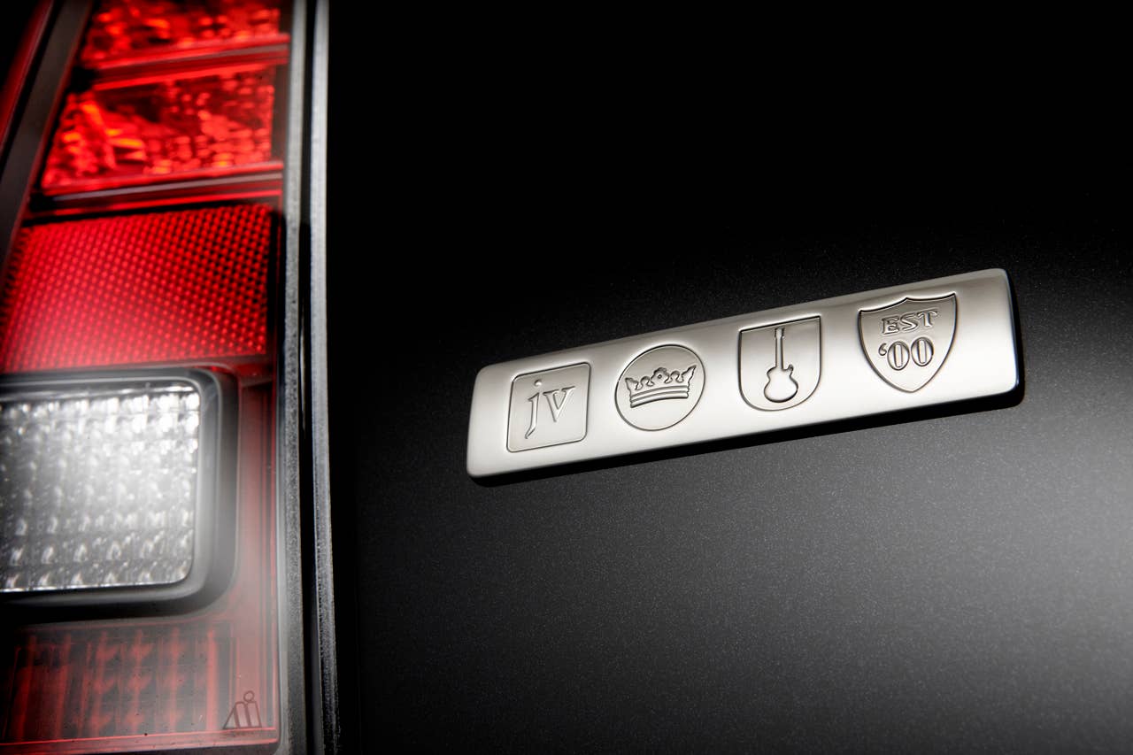 2013 Chrysler 300C John Varvatos Edition badge