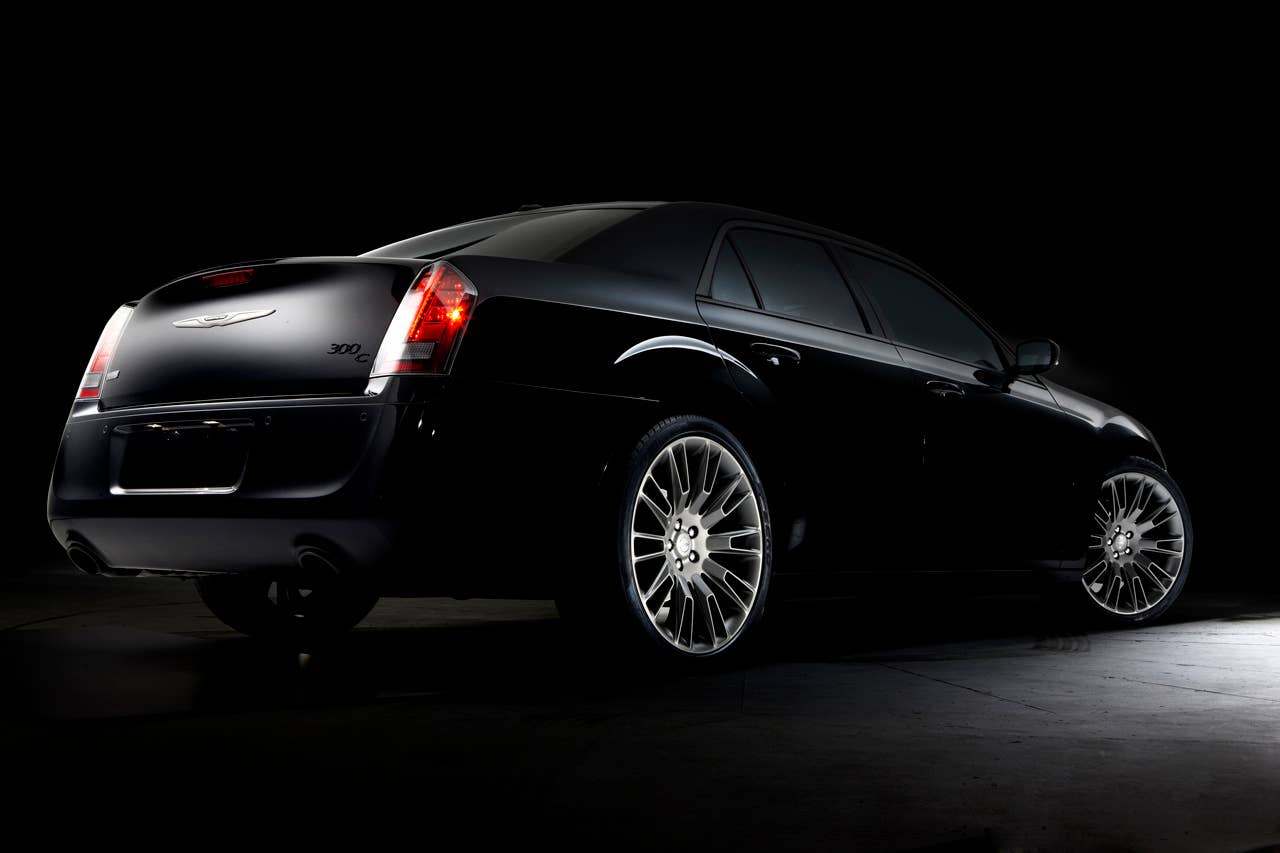 2013 Chrysler 300C John Varvatos Edition rear 3/4