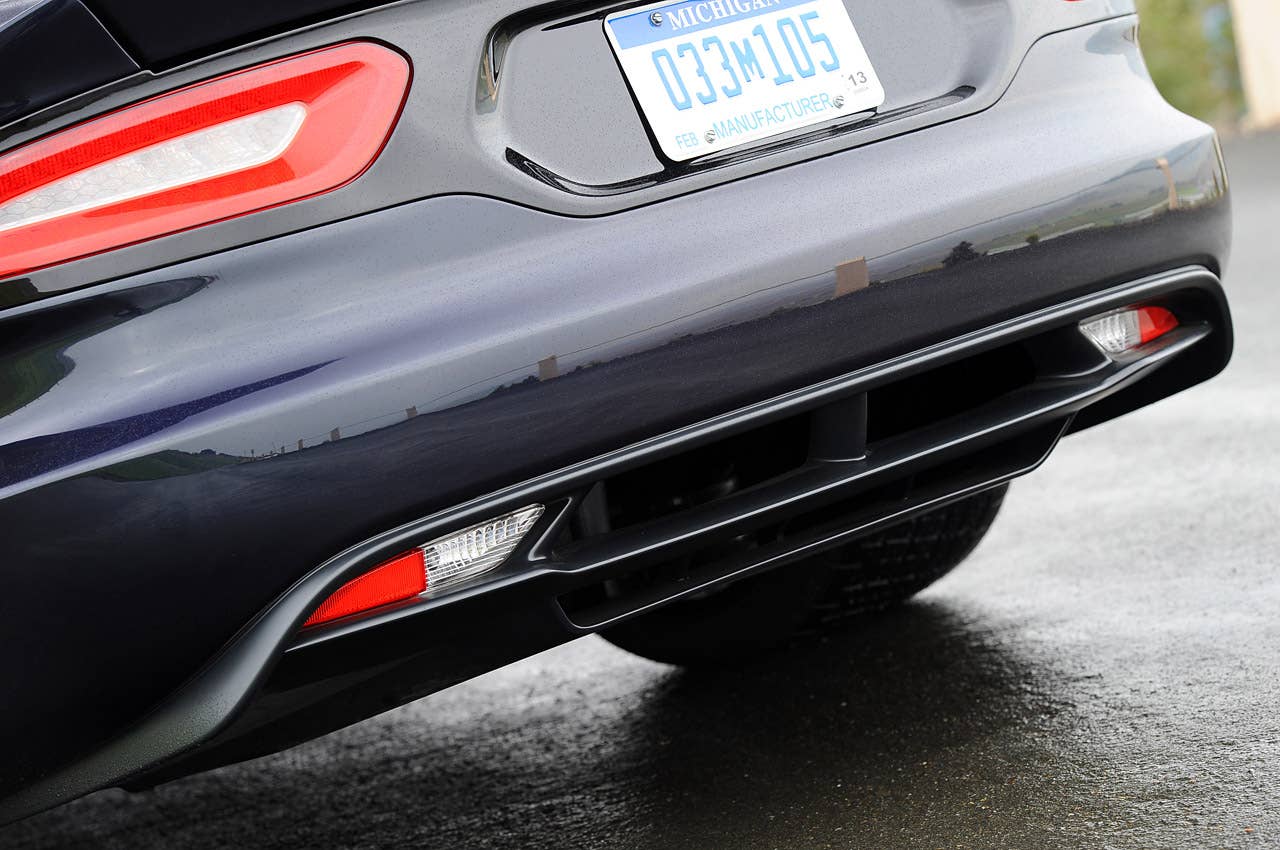 2013 SRT Viper rear fascia