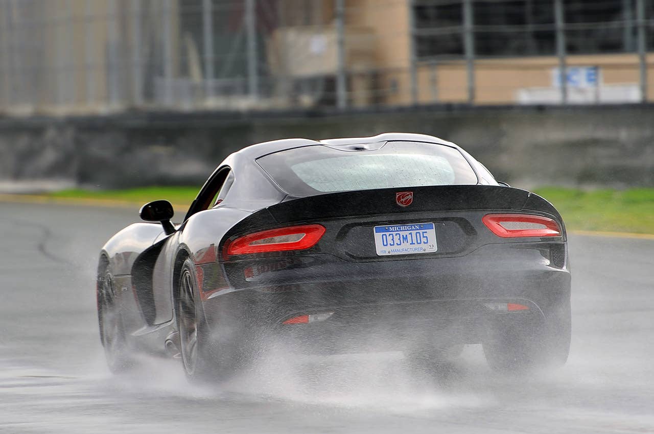 2013 SRT Viper driving