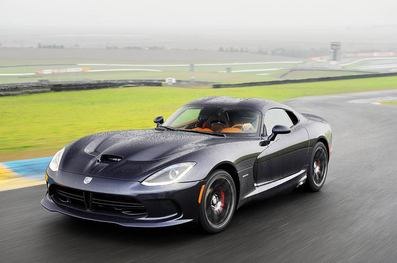 2013 SRT Viper driving