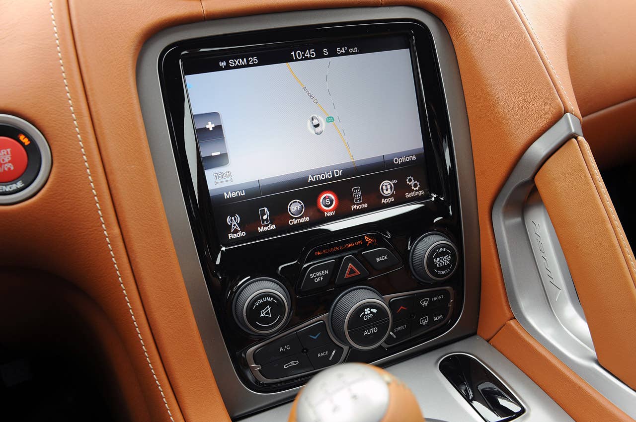 2013 SRT Viper instrument panel