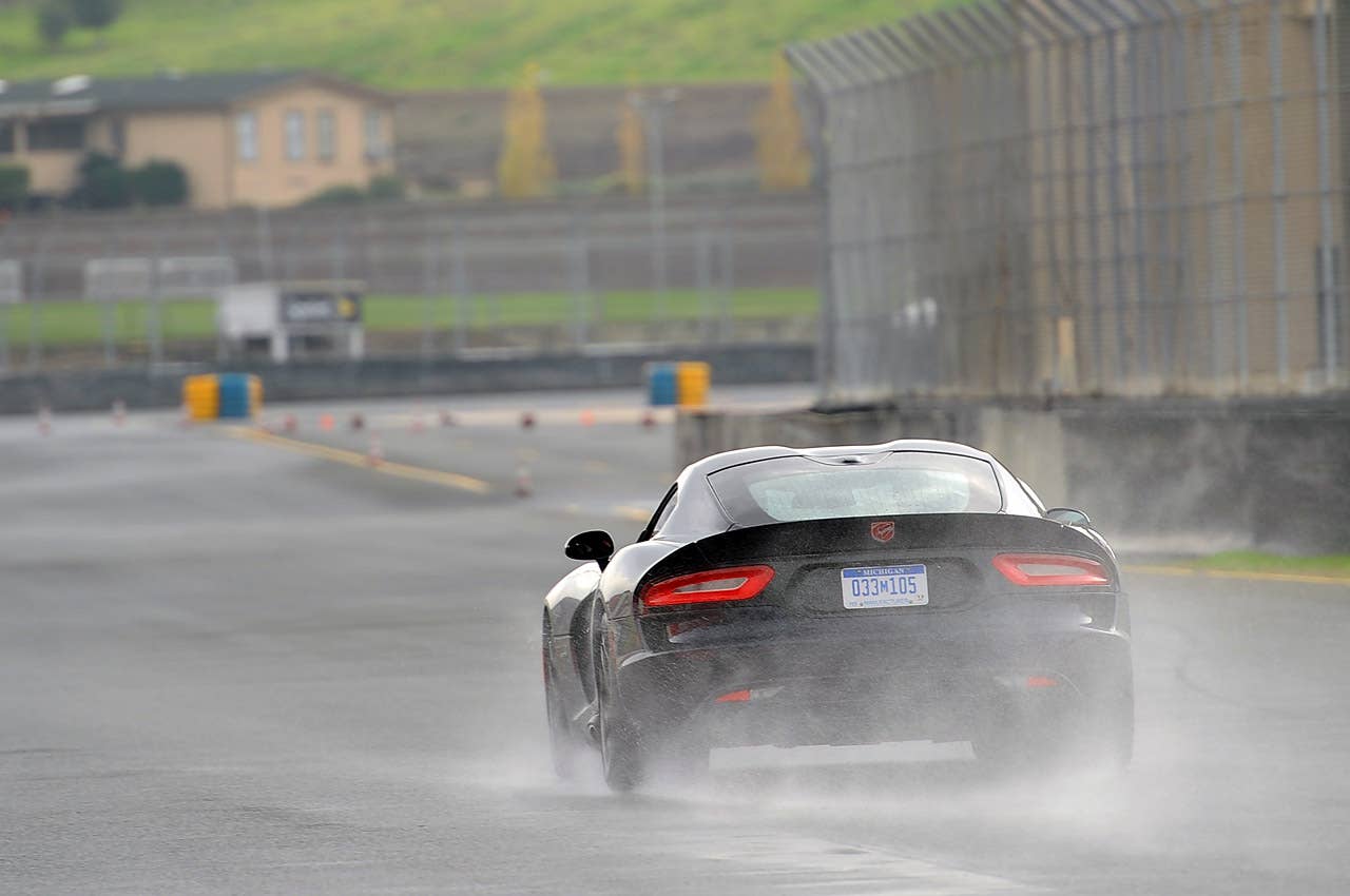 2013 SRT Viper driving