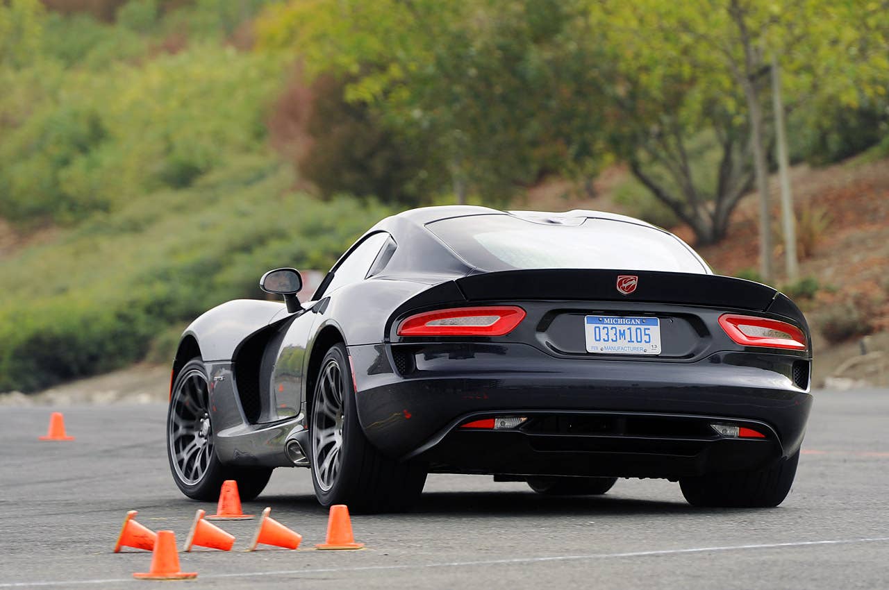 2013 SRT Viper driving