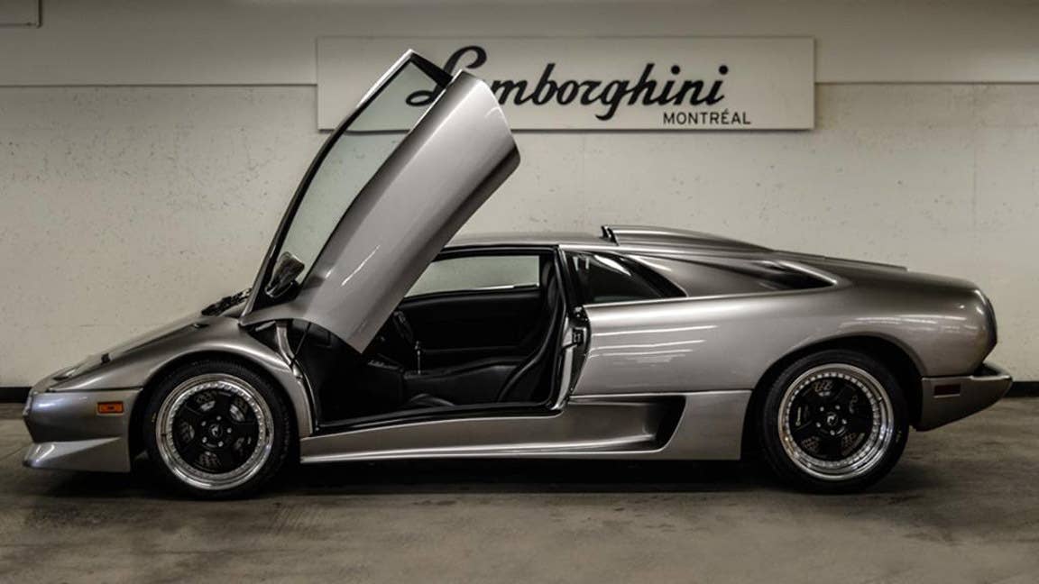 1999 Lamborghini Diablo SV side door