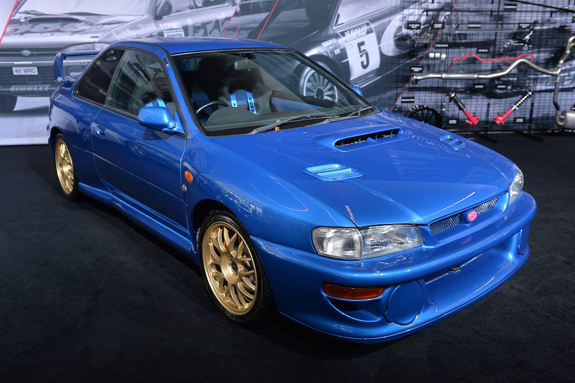 1999 Subaru Impreza 22B STI Rally Car