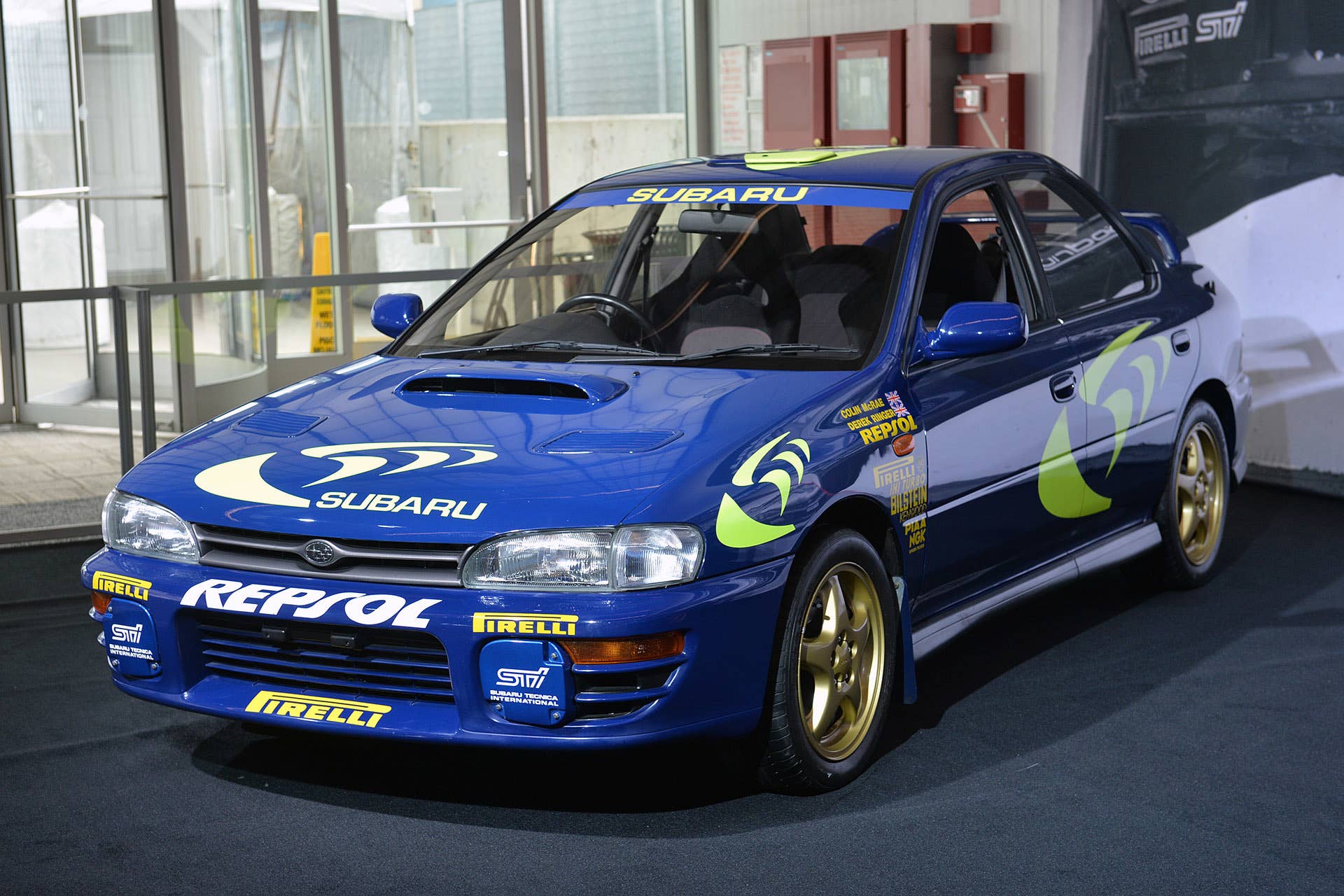 1996 Subaru Impreza 555 Rally Car