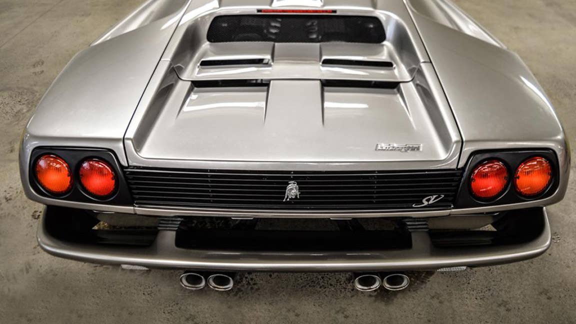 1999 Lamborghini Diablo SV rear deck