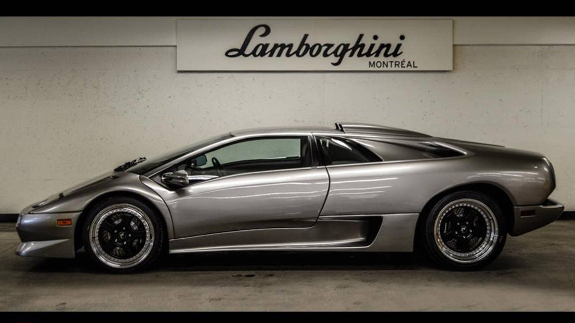 1999 Lamborghini Diablo SV side