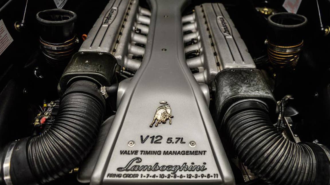 1999 Lamborghini Diablo SV engine
