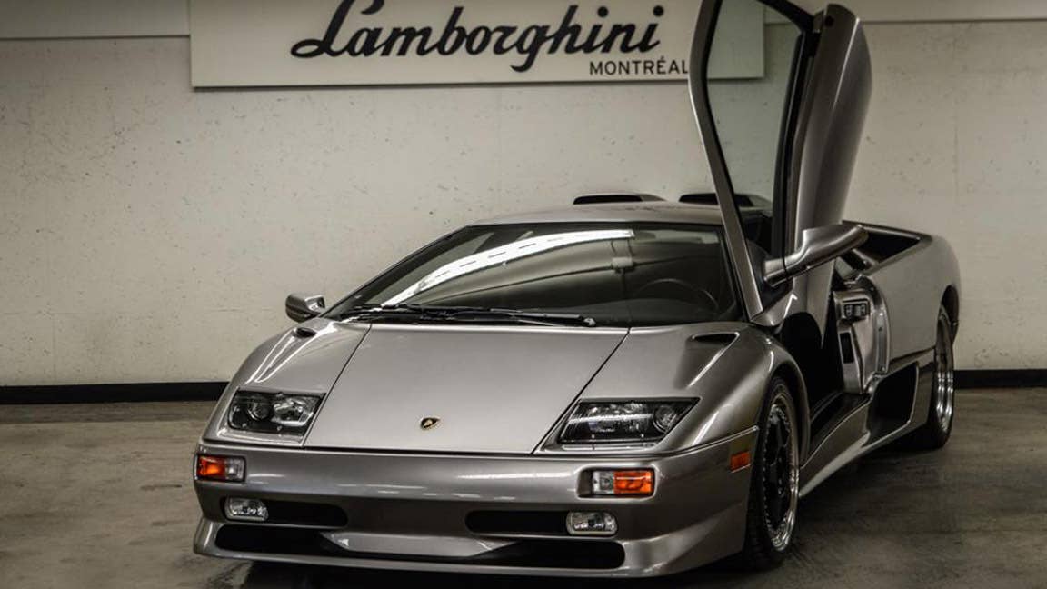 1999 Lamborghini Diablo SV front 3/4 door