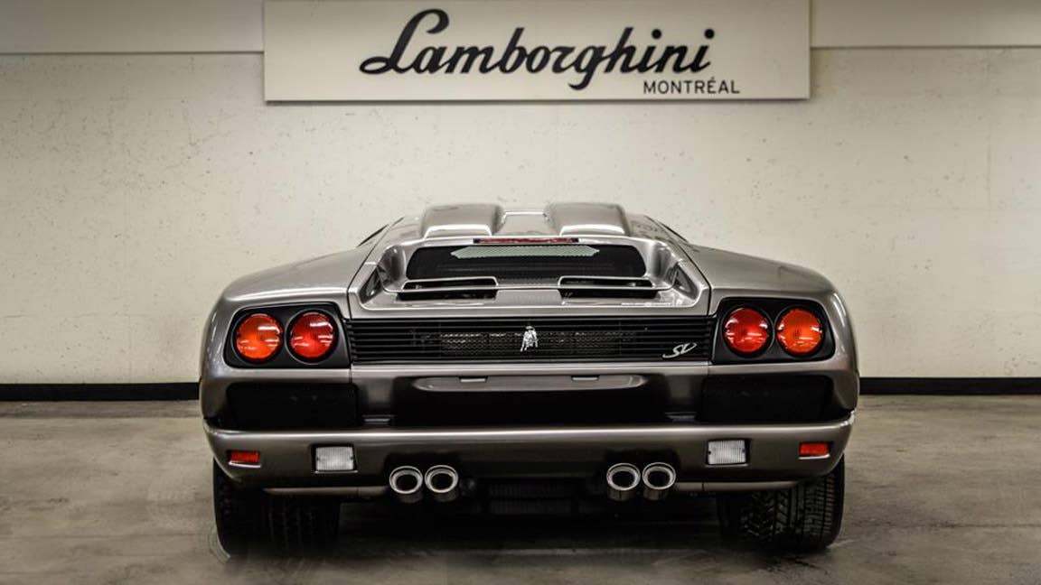 1999 Lamborghini Diablo SV rear