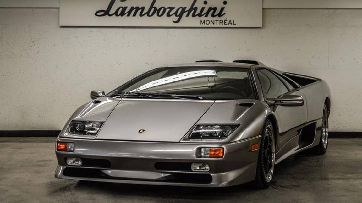 1999 Lamborghini Diablo SV front 3/4
