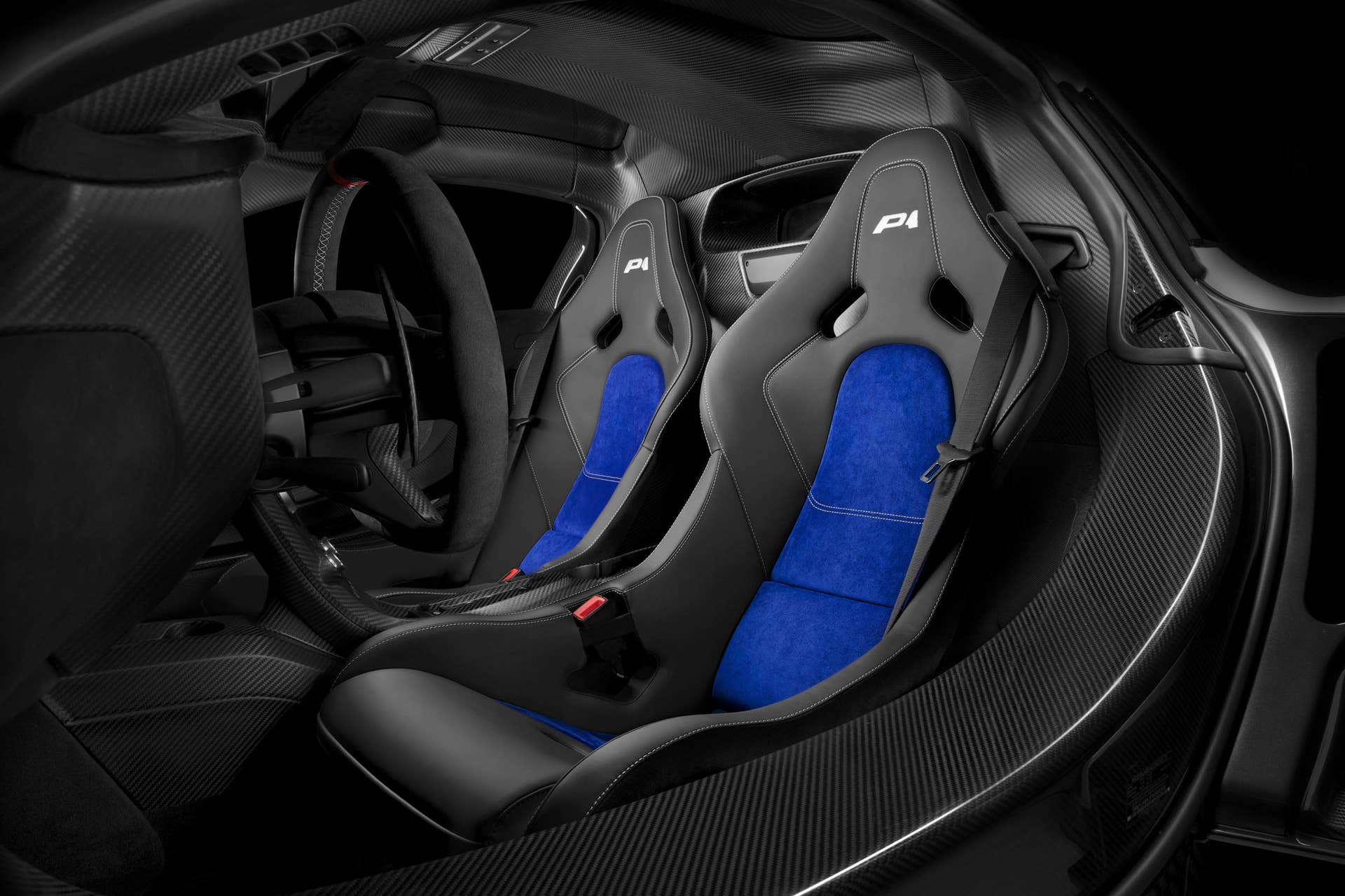 McLaren P1 Alain Prost  seats