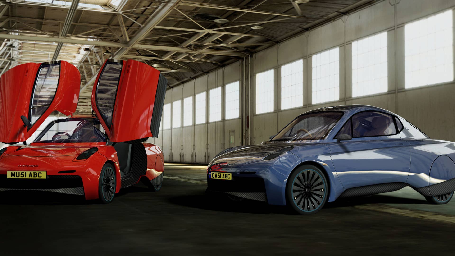 riversimple rasa three quarters