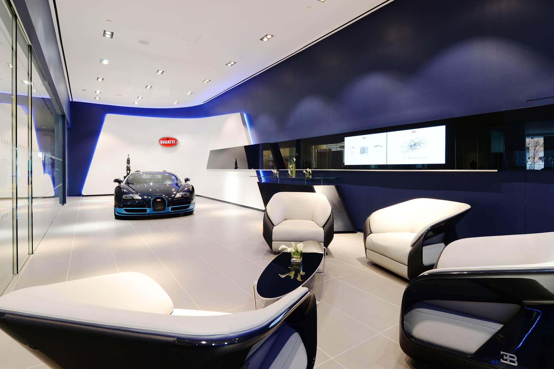 Bugatti Manhattan showroom