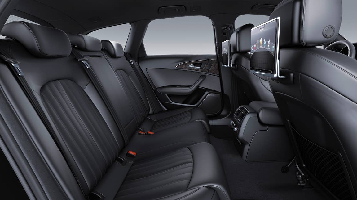 2017 Audi A6 Avant interior rear