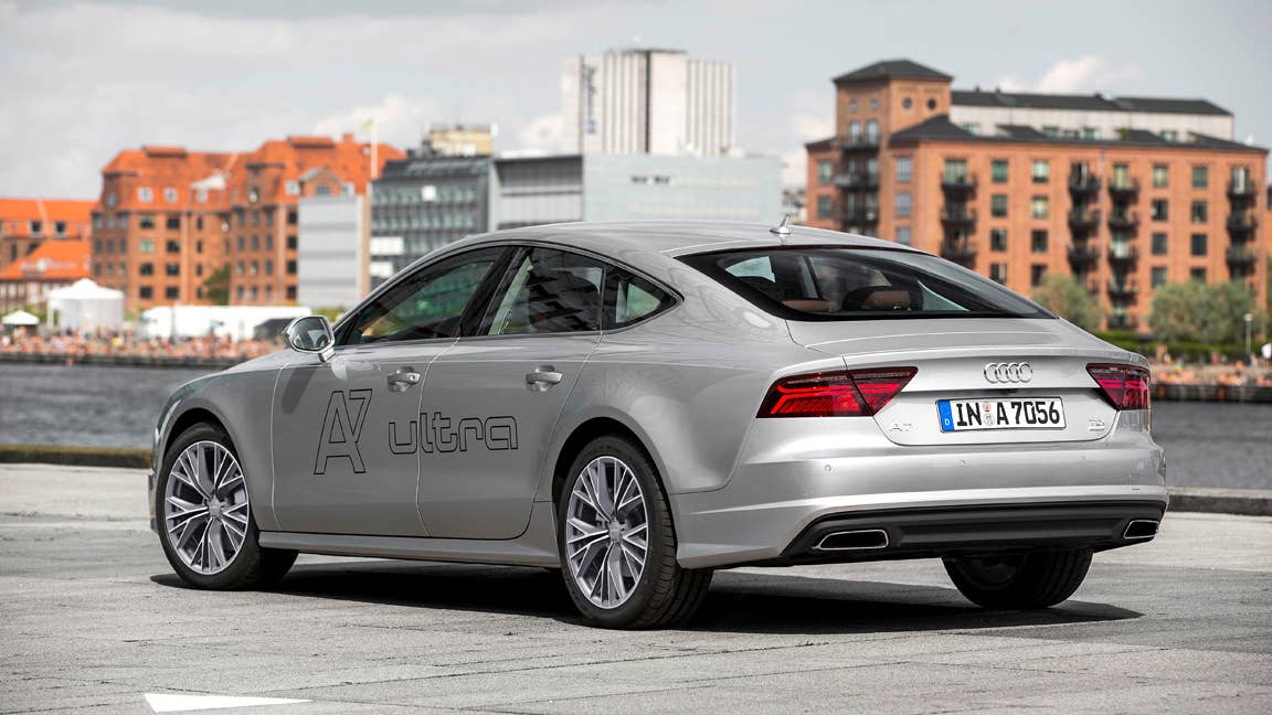 2017 Audi A7 Sportback rear 3/4
