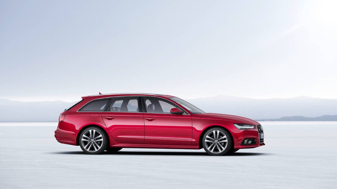 2017 Audi A6 Avant  static side front 3/4