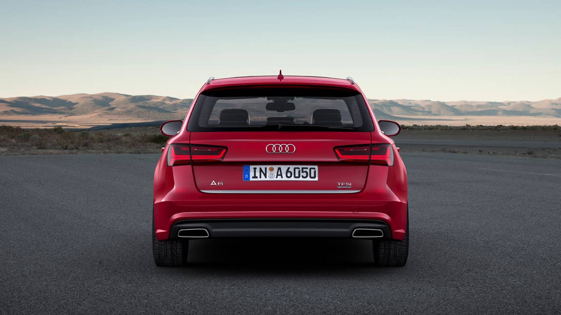 2017 Audi A6 Avant static location rear