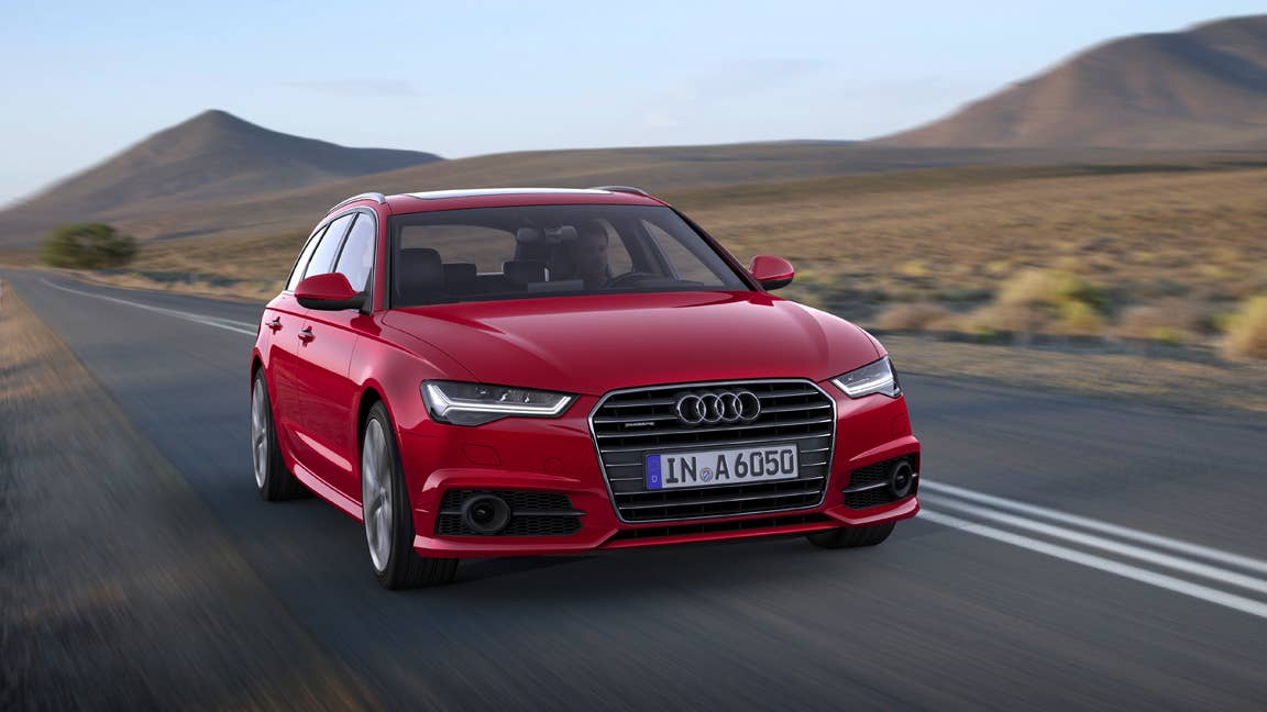 2017 Audi A6 Avant front 3/4