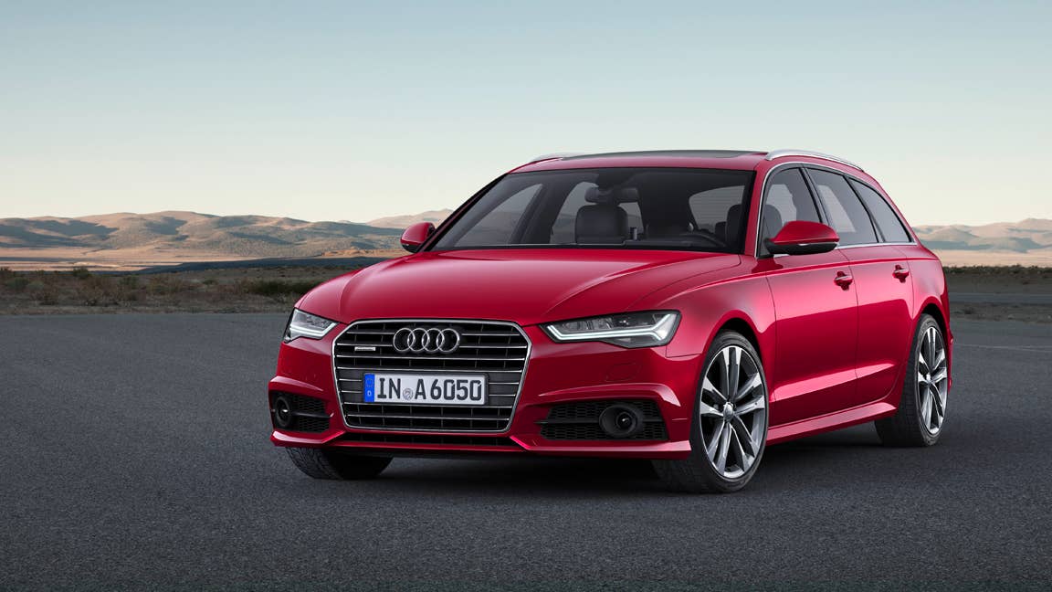 2017 Audi A6 Avant static location front 3/4